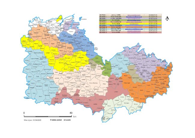 carte repartition tsa avril 2022